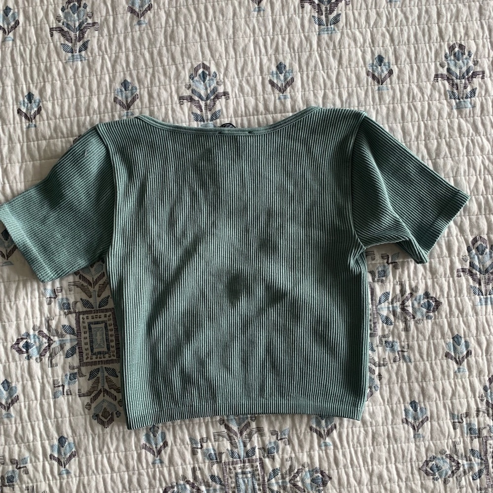 ZARA Limitless Contour Square Neck Top - Picture 14 of 14